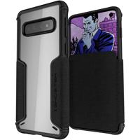 

Ghostek Exec3 Leather Flip Wallet Case for Galaxy S10, Black