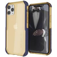 

Ghostek Cloak 4 Shockproof Bumper Case for iPhone 11 Pro, Blue/Gold