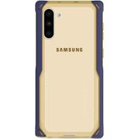 

Ghostek Cloak 4 Shockproof Bumper Case for Samsung Galaxy Note 10 Smartphone, Blue/Gold