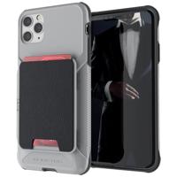 

Ghostek Exec 4 Modular Magnetic Wallet Case with Detachable Leather Card Holder for iPhone 11 Pro Max, Gray