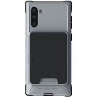 

Ghostek Exec 4 Modular Magnetic Wallet Case with Detachable Leather Card Holder for Samsung Galaxy Note 10 Smartphone, Gray