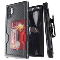 

Ghostek Iron Armor 3 Belt Clip Holster Case with Kickstand & Card Holder for Samsung Galaxy Note 10 Plus and Note 10 Plus 5G Smartphone, Black