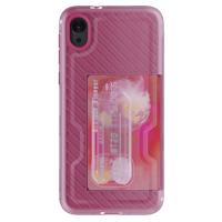 

Ghostek Iron Armor 3 Belt Clip Holster Case with Kickstand & Card Holder for Motorola Moto E6 Smartphone, Pink