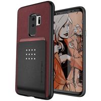 

Ghostek Exec 2 Protective Wallet Case for Samsung Galaxy S9 Plus, Red