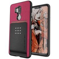 

Ghostek Exec 2 Magnetic Wallet Case for LG G7 Thinq, Red