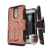 

Ghostek Iron Armor Tribute Dynasty Case for LG Aristo 2/LV3, Rose