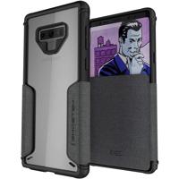 

Ghostek Exec 3 Leather Flip Wallet Case for Samsung Galaxy Note 9, Gray