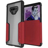 

Ghostek Exec 3 Leather Flip Wallet Case for Samsung Galaxy Note 9, Red