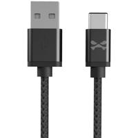 

Ghostek 3' NRGline USB Type-C Braided Cable, Metal Housing, Black
