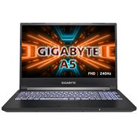 

Gigabyte A5 X1-BUS2130 15.6" Full HD 240Hz Gaming Notebook Computer, AMD Ryzen 7 5800H 3.2GHz, 16GB RAM, 512GB SSD, NVIDIA GeForce RTX 3070 8GB, Windows 10 Home, Free Upgrade to Windows 11, Black