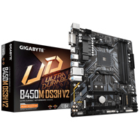 

Gigabyte B450M DS3H V2 AMD AM4 Micro ATX Motherboard with PCIe Gen3 x4 M.2