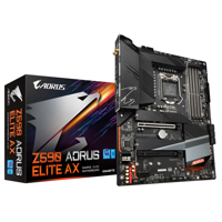 

Gigabyte Z590 AORUS ELITE AX ATX Motherboard with PCIe 4.0 and M.2