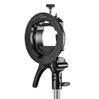 

Glow S2 Round Flash S-type Bowens Mount Bracket for Round Head Flashes (Godox S2)