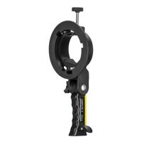 

Glow GRIPLITE X S-Type Bracket Pro Bowens Mount Holder for Round Speedlite Flashes