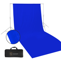 

Glow Muslin Background - 10 x 20 ' (Chroma Blue)