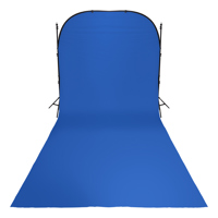 

Glow Super Collapsible Background - 8 x 16' (Chroma Blue)