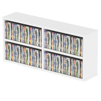 

Glorious CD Box for 180 Slim Cases, White