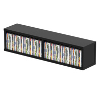 

Glorious CD Box for 90 Slim Cases, Black