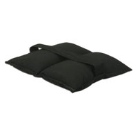 

Global Truss 25 lbs Heavy Duty Black Canvas Sandbag, 17x14"