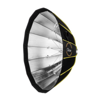 

Glow EZ Lock Parabolic Softbox For Flashpoint XPLOR 300 and 400 Direct Mount (33.4" - Silver) - Godox AD-S85