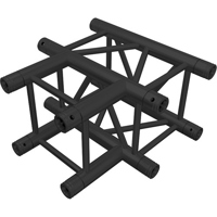 

Global Truss 3-Way 90 Degree T-Junction, Black Powder Coat