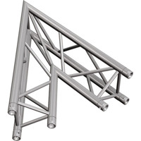 

Global Truss 3.28' (1.0m) 2 Way 45 Degree Triangular Corner, Apex In