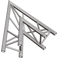 

Global Truss 3.28' (1.0m) 2 Way 45 Degree Triangular Corner, Apex out