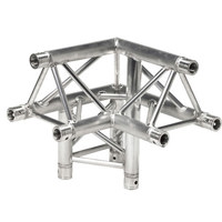 

Global Truss 1.64' (0.5m) 3 Way 90 Degree Left Triangular Corner, Apex Up