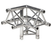 

Global Truss 1.64' (0.5m) 3 Way 90 Degree Right Triangular Corner, Apex Up