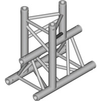 

Global Truss 1.64' (0.5m) 3 Way Triangular Vertical T-Junction with Apex Down