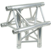 

Global Truss 1.64' (0.5m) 3 Way Triangular Vertical T-Junction with Apex Up