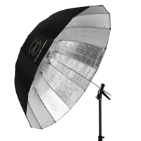

Glow Easy Lock Large Deep Beaded Silver Fiberglass Umbrella (51")