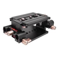 

Genus Universal Adaptor Bar System with 2x 8" Carbon Fiber 15mm Rod, Black