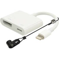 

Go Simply Connect Apple Lightning Male to HDMI Pigtail Dongle, MFI Certified, White