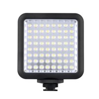 

Godox LED64 Portable & Dimmable Continuous On Camera LED Panel Video Light for DSLR Cameras & Camcorders, 5500K-6500K Color Temperature