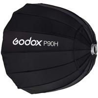 

Godox P90H 35" Parabolic Softbox for Studio Video Flash Light, Elinchrom Mount, Hi-Temperature Resistant