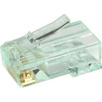 

Go Simply Connect Unshielded Pass Thru RJ45 Modular Plugs for Cat6 UTP, 50-Pack, Clamshell