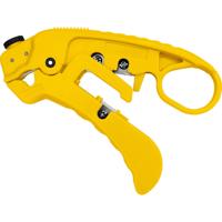 

Go Simply Connect Adjustable LAN Cable Stripper for Shielded & Unshielded Cat7a/6a/6/5e, Yellow