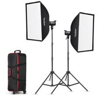 

Godox SL100D 2-Light Kit with Softboxes and Case