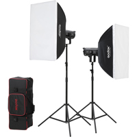 

Godox LED SL150II Daylight 2-Light Kit with Stands and Softboxes
