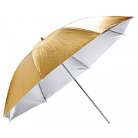 

Godox Reversible Reflective Umbrella (33", Gold/Silver)