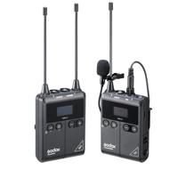 

Godox WMicS1 Kit 1 Camera-Mount Wireless Omni Lavalier Microphone System for Mirrorless/DSLR Cameras (514 to 596 MHz)