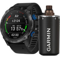 

Garmin Descent Mk2i Dive 52mm GPS Smart Watch with Descent T1 Transmitter Bundle, Titanium Carbon Gray DLC with Black Band