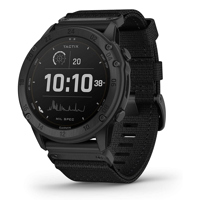 

Garmin Tactix Delta Solar Edition GPS Smartwatch, Black DLC with Black Nylon Band