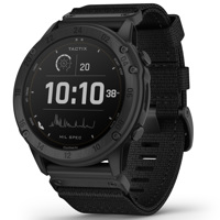 

Garmin Tactix Delta Solar Edition with Ballistics GPS Smartwatch, Black DLC with Black Nylon Band