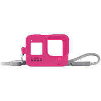 

GoPro Sleeve and Lanyard for HERO8 Black Camera, Electric Pink