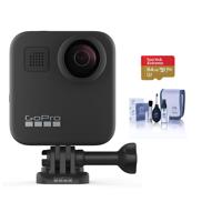 

GoPro MAX 360 Action Camera - With 64GB MicroSDXC U3 Card, Cleaning Kit