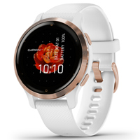 

Garmin Venu 2S 40mm GPS Smart Watch, Rose Gold/White