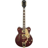 

Gretsch Electromatic Series G5422TG Hollow Body Double-Cut Electric Guitar with Bigsby B60 Vibrato Tailpiece, 22 Frets, "U" Shape, Rosewood Fingerboard, Gloss, Walnut Stain