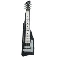 

Gretsch Electromatic Collection G5715 Lap Steel Electric Hawaiian Guitar, 28 Frets, White Plastic Fretboard, Passive Pickup, Gloss Urethane, Black Sparkle